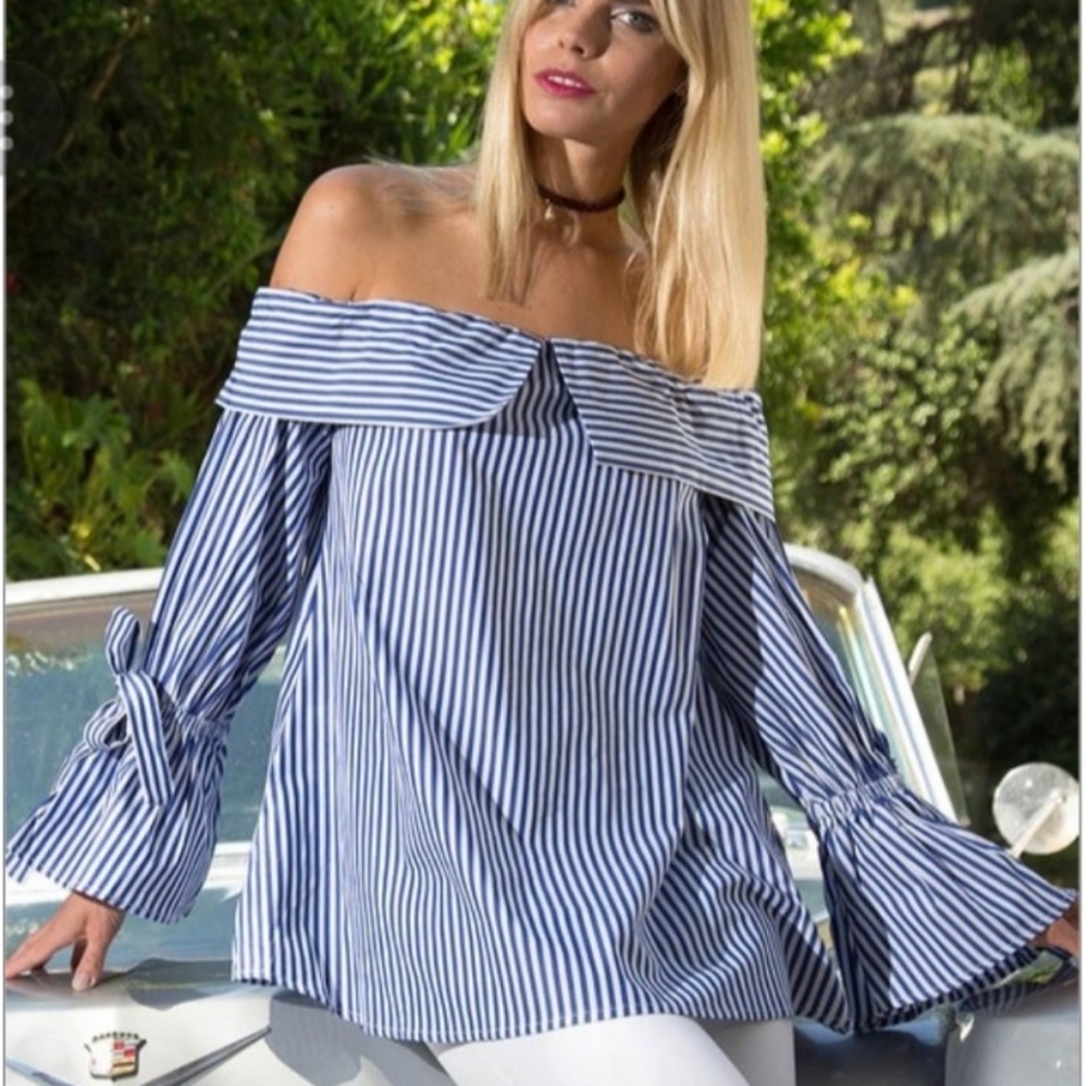 Off shoulder top